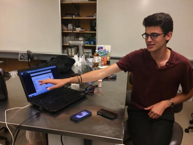 presenting young chefs